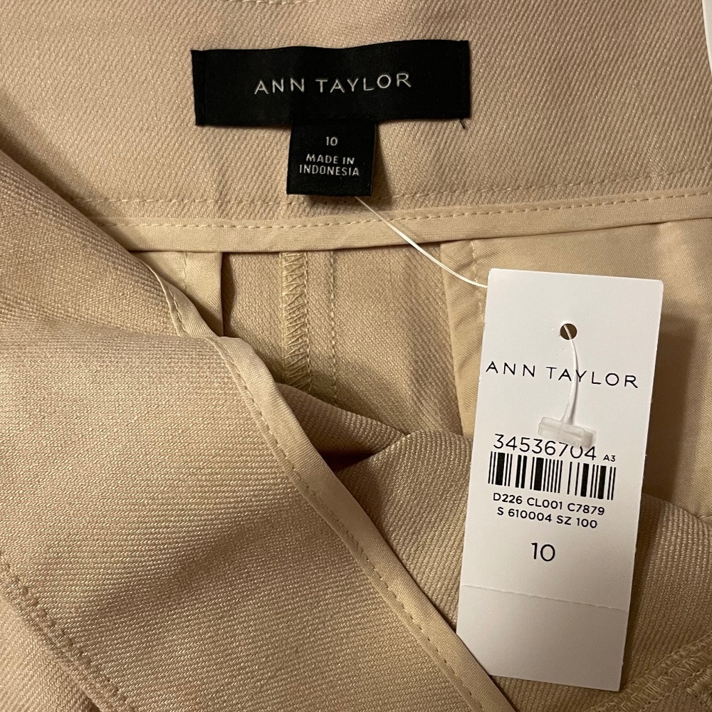 NWT Size 10 Ann Taylor High-Rise Linen Shorts - Picture 4 of 8